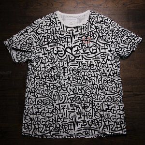 True Religion Graffiti Graphic Tee